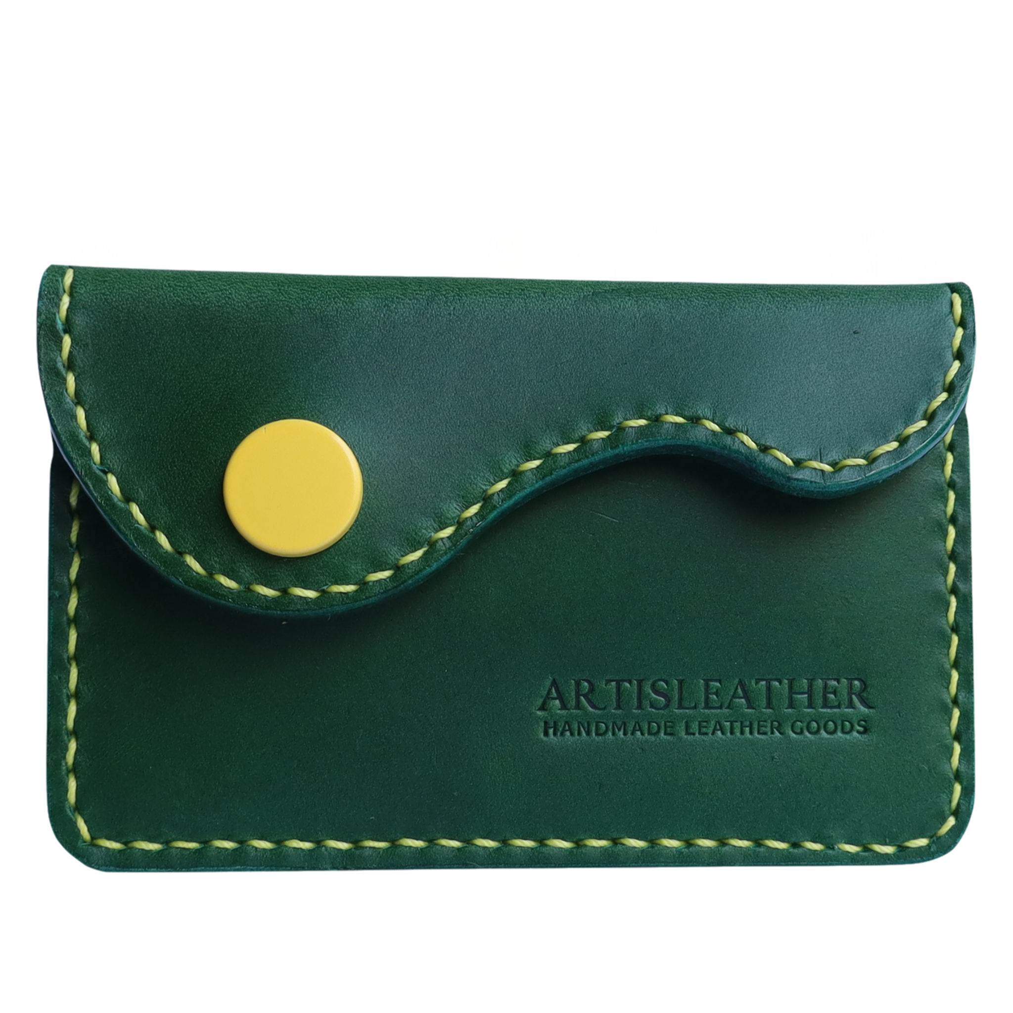 Handcrafted Italian BUTTERO Leather Credit Card Wallet