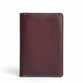 Handmade Italian Leather Passport Holder – Premium MBOX Leather Travel Wallet| Minimalist Travel Accessory