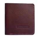 handmade italian mbox leather bifold wallet brown
Artisleather