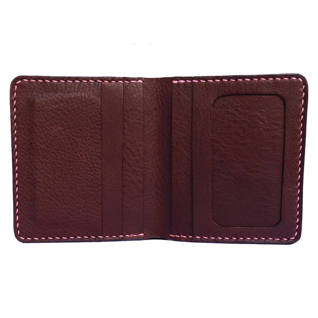 handmade italian mbox leather bifold wallet brown
Artisleather