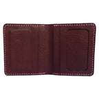 handmade italian mbox leather bifold wallet brown
Artisleather