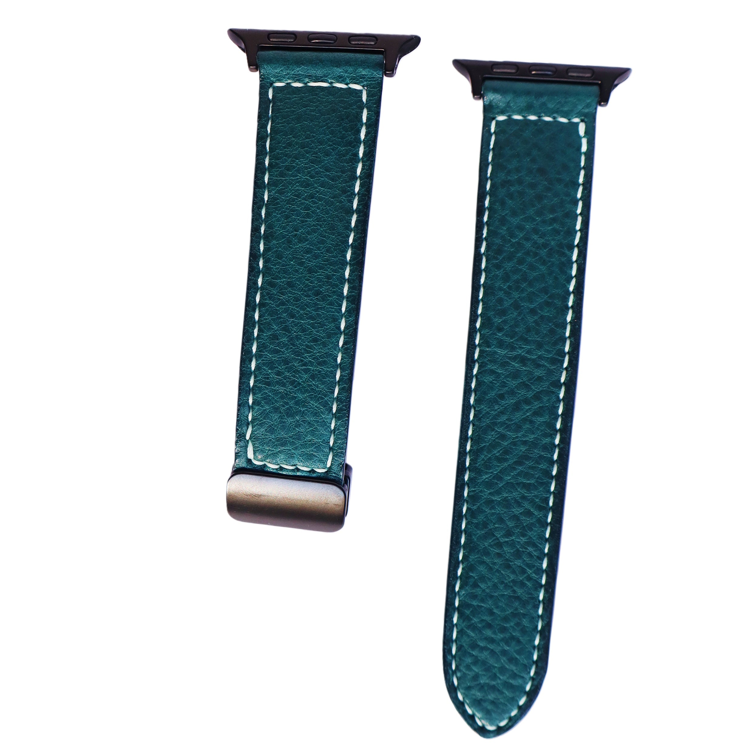 Luxury Italian MBOX Leather Apple Watch Band (Ortensia)