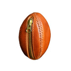 Premium Leather Zipper Coin Pouch for Cash, AirPods, and Small Accessories | Hand Stitched