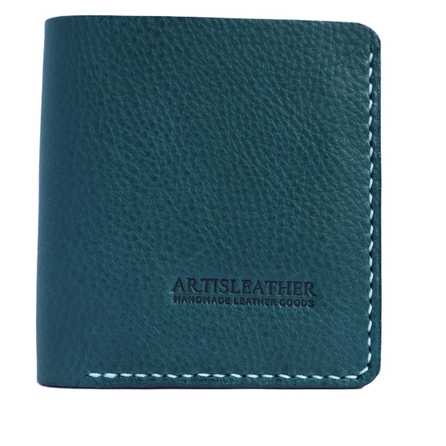 Handmade Italian MBOX Leather Wallet, Minimalist Bifold for Women | ARTISLEATHER