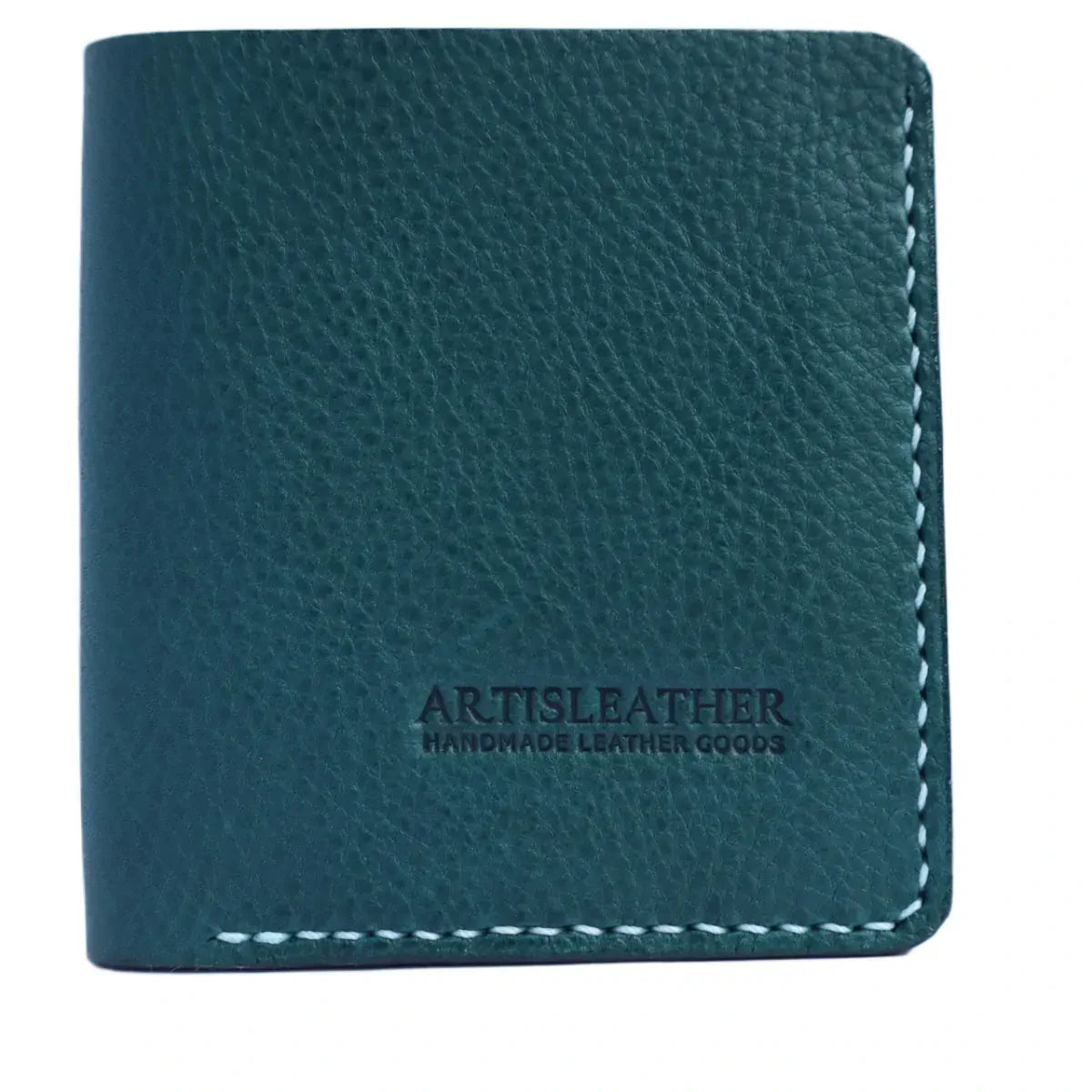 Handmade Italian MBOX Leather Wallet, Minimalist Bifold for Women | ARTISLEATHER