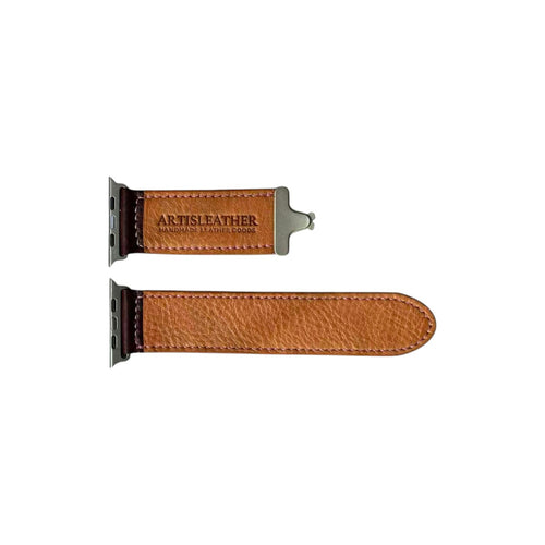 Bespoke Premium Veg-Tan Leather Watch Band - Elegant Apple Watch Strap for Women