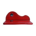 red italian buttero leather slim handcrafted card wallet