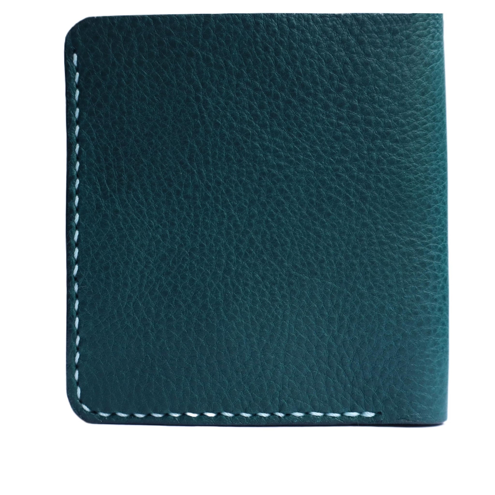 handmade italian mbox leather bifold wallet Blue
Artisleather
