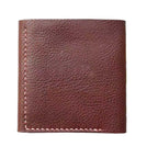 Handmade Italian Minerva Box Leather Mini Wallet – Compact Bi-fold Purse for Cards, Cash & Coins