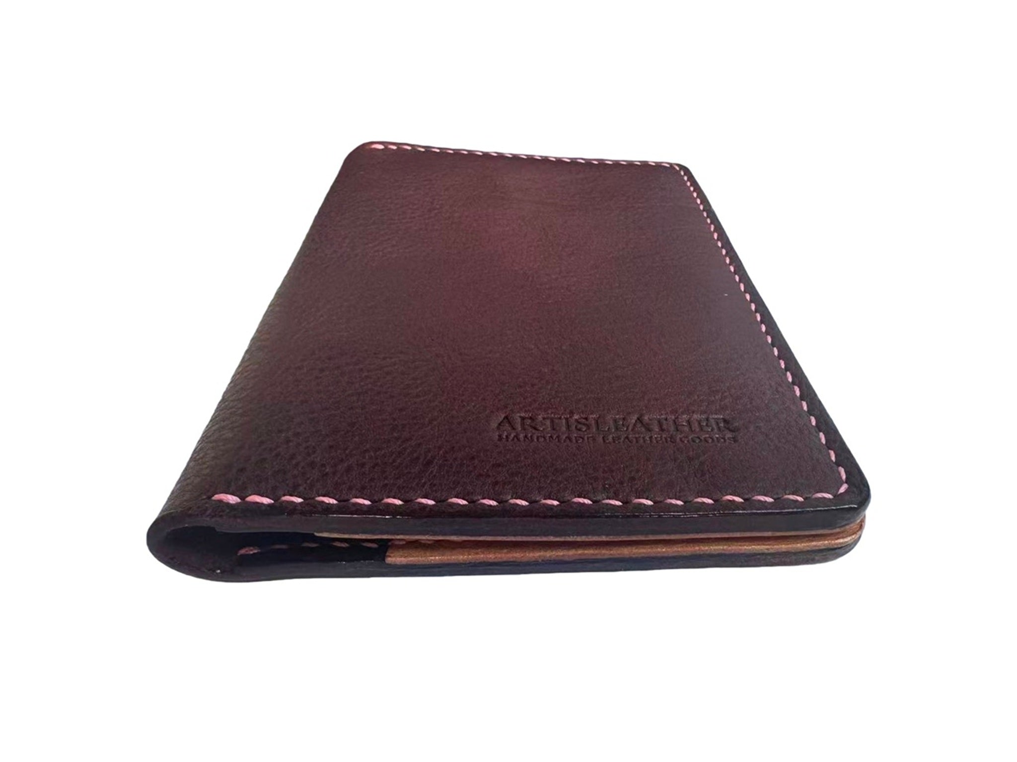 Handmade Italian Leather Passport Holder – Premium MBOX Leather Travel Wallet| Minimalist Travel Accessory