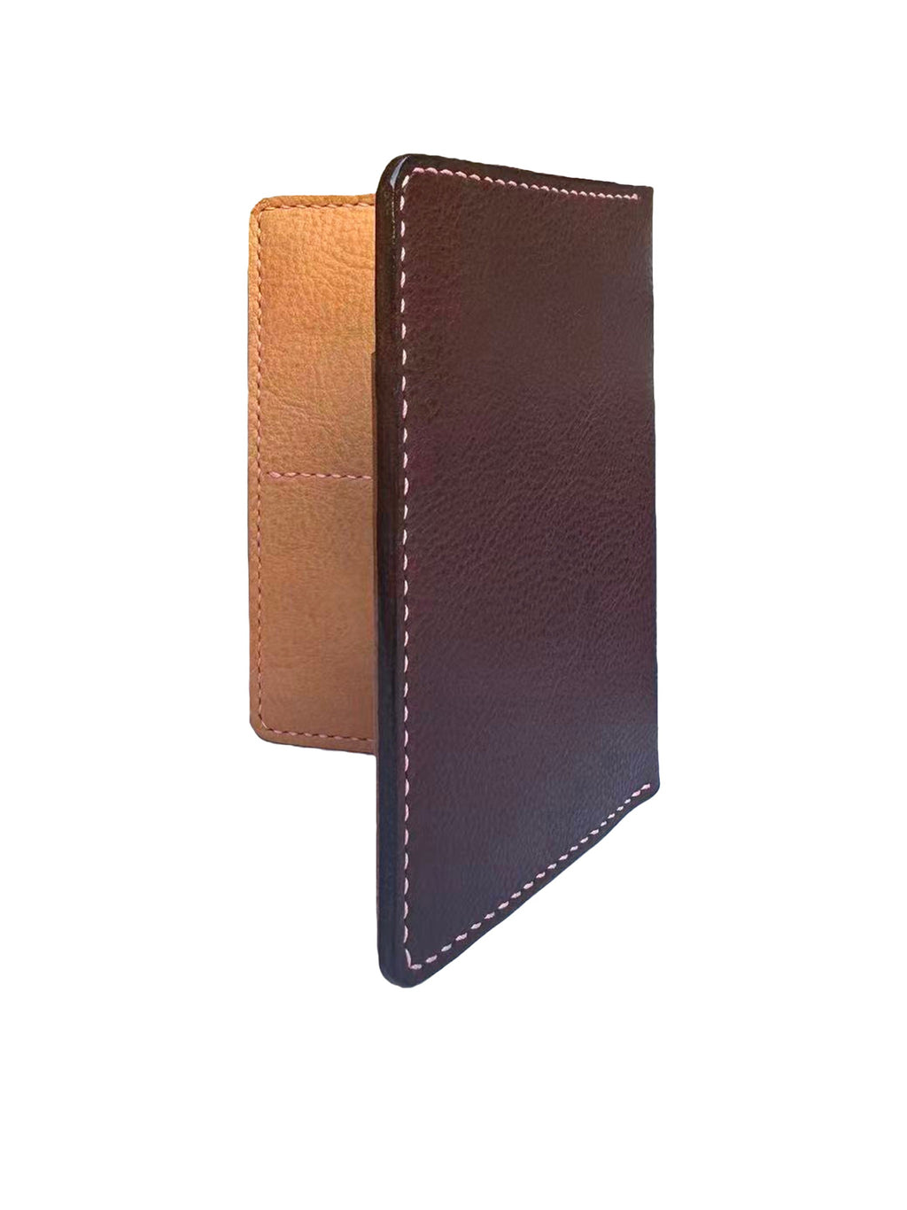 Handmade Italian Leather Passport Holder – Premium MBOX Leather Travel Wallet| Minimalist Travel Accessory